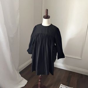 Carbon Soldier Black Dress with Fur Pockets - 6